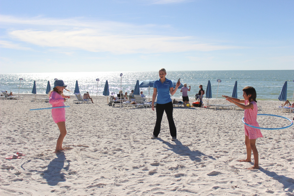 Beach-Hula-Hoop-Fun-Kids-Activity-Instructor–-Club-at-Barefoot-Beach